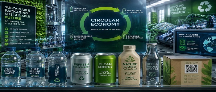 بررسی روندهای جهانی بستهبندی پایدار (Sustainable Packaging) در صنعت نوشیدنی